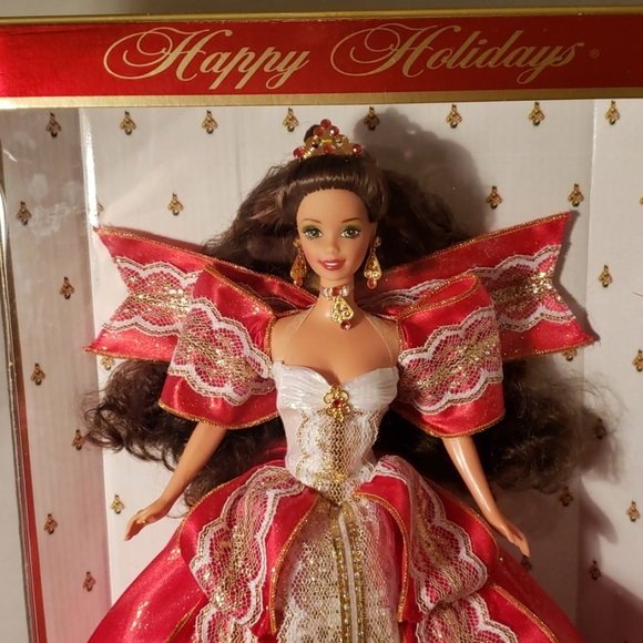 happy holidays special edition barbie 1997
